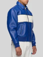 Super Spider leather Racer Jacket