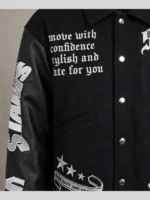 Syams Varsity End Game Wool Jacket