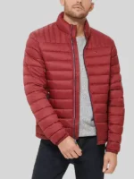 Tommy Hilfiger Red Jacket Men's Lightweight Packable