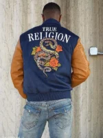 True Religion Serpent Bomber Jacket