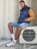 True Religion x Serpent Logo Bomber Jacket