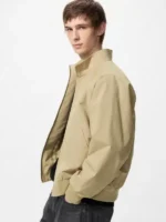 Uniqlo Beige Harrington Jacket