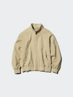 Uniqlo Harrington Jacket Beige