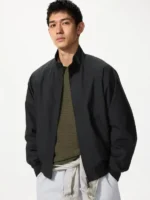 Uniqlo Harrington Jacket Black