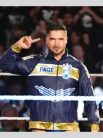 WWE Raw 2026 Blue Ethan Page Jacket