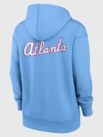 Womens Blue Atlanta Braves Nike 2026 City Connect Hoodie
