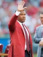 World Series Champion Garret Anderson Red Blazer