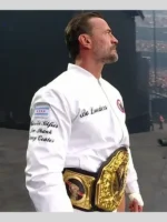 WrestleMania 42 CM Punk Jacket White