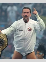 WrestleMania 42 CM Punk White Jacket
