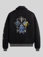 X-Men x Kith Black Varsity Jacket