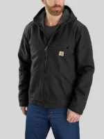 carhartt Washed Duck Sierra Jacket Black