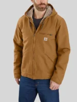 carhartt Washed Duck Sierra Jacket Brown