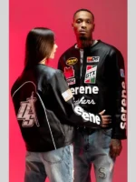 dead serene x GT Leather Jacket