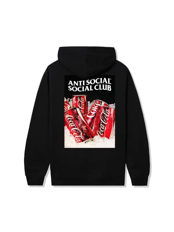 ASSC Coca-Cola Ice cold Hoodie Black ASSC Coca-Cola Ice cold Hoodie Black