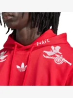 Adidas Arsenal x Places+Faces Hoodie Red