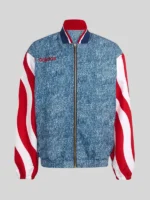 Adidas Blue Denim Jacket