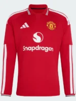 Adidas Manchester United 26-27 Home Long Sleeve Jersey Red