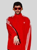 Adidas Para Bad Bunny Red Jacket