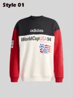 Adidas World Cup USA 94 Sweatshirt White And Black