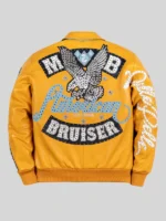 American Bruiser Plush Yellow Jacket Pelle Pelle