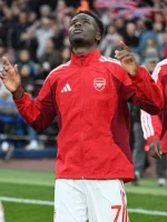 Arsenal FC 26 27 Home Anthem Red Jacket