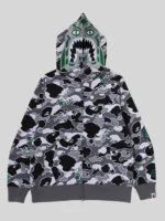 BAPE Hidden STA Camo Grey Tiger Hoodie
