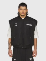 Black Adidas x Willy Chavarria 2026 Padded Vest Unisex