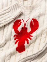 Cable Knit Lobster Sweater