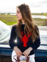 Cable Knit Sweater Lobster