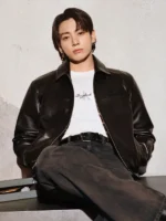 Calvin Klein x Jungkook The Rebel Rides Leather Jacket