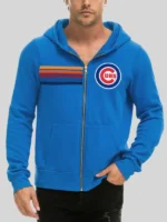 Chicago Cubs Aviator Nation X MLB Blue Hoodie