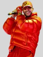 Colombia Ryan Castro Red Puffer Jacket
