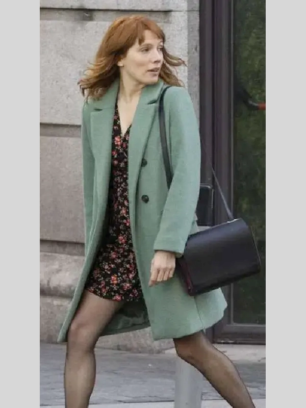 Diana Gomez Valeria Green Coat Diana Gomez Valeria Green Coat