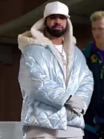 Drake ICEMAN Blue Puffer Jacket