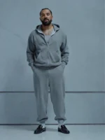 Drake Janice STFU Tracksuit Grey