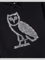 Drake iceman ovo hoodie Black