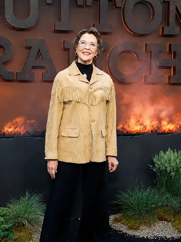 Dutton Ranch Premiere NY 2026 Annette Bening Jacket Dutton Ranch Premiere NY 2026 Annette Bening Jacket
