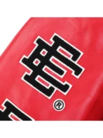 EE Victor Victor Red Varsity Jacket Red