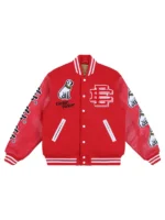 EE x Victor Victor Varsity Jacket Red