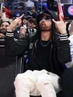 Eminem Detroit Black Bomber Jacket