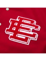 Eric Emanuel Victor Victor Varsity Jacket Red