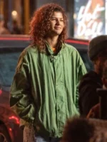 Euphoria S03 Zendaya Green Jacket