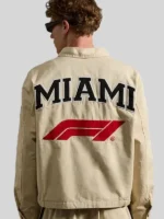 Formula 1 x Pacsun Miami Work Jacket Tan Brown