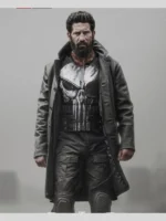 Frank Castle The Punisher One Last Kill Black Leather Coat