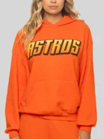 Houston Astros 2026 Aviator Nation x MLB Orange Hoodie