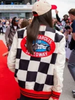 Indianapolis 500 Racing Bomber Jacket WNBA Caitlin Clark