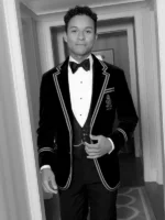 Jaafar Jackson Polo Ralph Lauren 2026 Met Gala Tuxedo Black Gold