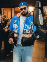 Jeff Hamilton Karl Anthony Towns NY Knicks Skyline Jacket