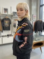 Julia Sarah Stone Off Campus S01 Racing Jacket