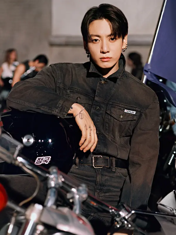 Jungkook Calvin Klein Denim Trucker Jacket Jungkook Calvin Klein Denim Trucker Jacket